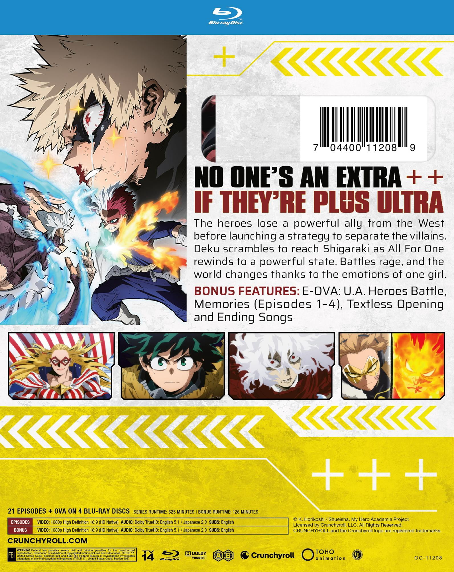 My Hero Academia: Complete Season 7 (Walmart Exclusive) (Blu-ray) Crunchyroll, Anime