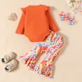 thumbnail image 6 of Durtebeua Baby Girl Boy Outfit Warm Long Sleeve Tops+Long Pants Set 12-18 Months, 6 of 6