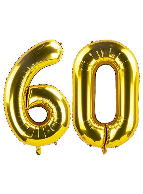 vervoer Terzijde Perceptueel 60th Birthday Balloons in 60th - Walmart.com