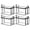 black#004, variant on Multiple Quantity Options Clear Storage Bags with Zipper, Large Plastic Storage Box, Stackable Large Storage Bags, Durable Storage Bags for Clothes for Closet, Bedroom & Camping Storage-1pcs