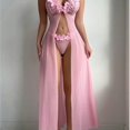 thumbnail image 3 of Sexy Lingerie for Women's Long Strapless Maxi Dress with Netting and Lace Back for Pure Desire Style Lingerie Skirt, 3 of 4