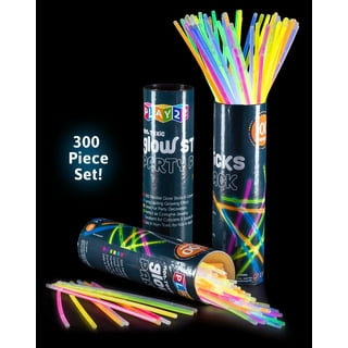 Giftexpress 100 Pcs Small Assorted Color Glow Sticks/Mini Glow Sticks/Fishing Floats Perfect for Stu