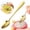 Multicolor*2, variant on Grapefruit Spoons Serrated Edge Stainless Steel Grapefruit Utensils Tool Dessert Spoons for Citrus Lemon Kiwi Salads Melon Lime Pitaya Apple Fruit Puree