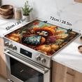 thumbnail image 4 of Pumpkin Stove Top Cover for Home Decoration Kitchen Pad Non-Stick Washable Cooktop Covers Countertop Protector Keep Stove Clean 28"x20", 4 of 7
