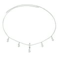 thumbnail image 2 of Neinkie Women Sexy Rhinestone Dangle Belly Button Ring with Waist Chain Crystal Drop Pendant Navel Piercing Body Jewelry, 2 of 7