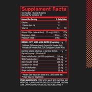 BPI Sports CLA + Carnitine Shredded for Lean Muscle & Fat Loss, Fruit Punch, 14.1 oz, 50 Servings