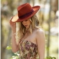 thumbnail image 2 of Australian Felt Wide Brim Fedora Hat, 2 of 25