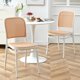 thumbnail image 5 of Rattan Nordic Dining Chairs Plastic Salon Unique Design Dining Chairs Modern Luxury Silla Comedor Dining Room Furniture WK50CY My Lux Decor Round, 5 of 10