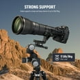 thumbnail image 6 of Neewer TH15 3-Way Geared Head - 360° Arca QR, 13.2lb Load, Dual Modes, for Precise Adjustments, 6 of 9