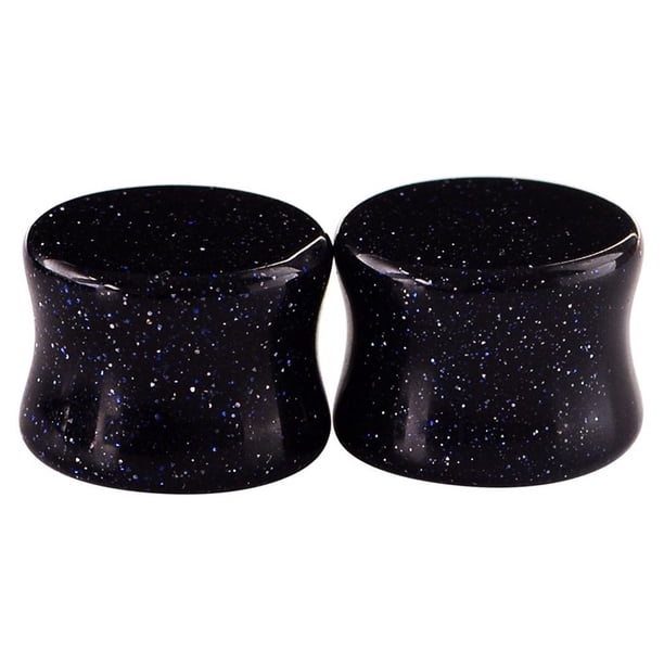 Piercings Para Oreja Expansor De Tapones De Piedra Natural