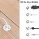 thumbnail image 4 of Rubber Cable Hole Cover 12 Pcs Flexible Rubber Grommets Round Desk Cable Grommets White Cord Grommet Re Cable Gland Small For Cell Phone Cabinet Tab, 4 of 5