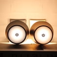 thumbnail image 2 of Moyic Luces de mesita de noche Decoración LED Lámpara de escritorio brillante regulable ajustable recargable Iluminación de estudio de dormitorio de Iluminación y accesorios Oro Moyic HA011369-01B, 2 of 6