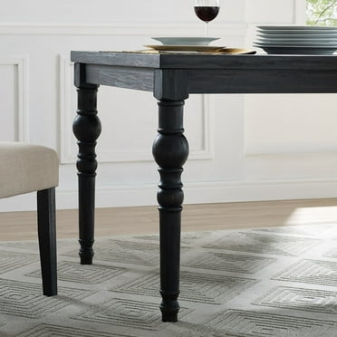 Newboti Furniture Leviton Urban Style Dining Table, Black 75480