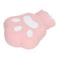 thumbnail image 2 of Bouillotte, Réutilisable à Double Usage Compacte Mignonne en Silicone Chauffée au Micro-Ondes avec Patte d'Ours, Sac d'Eau Chaude pour Bureau Brun Clair, Jaune Clair, Rose, 2 of 8