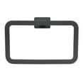 thumbnail image 3 of Chicago Series Black Bathroom Towel Ring, 3 of 5