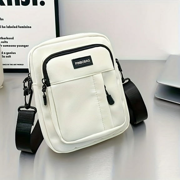 MMYGU Simple Fashion Shoulder Bag Nylon Cloth Classic Small Crossbody Bag