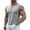 Gray, variant on Mens Muscle Tank Tops Button Waffle Sleeveless Workout Gym Slim Fit Henley Shirt Casual Basic Summer Beach Top