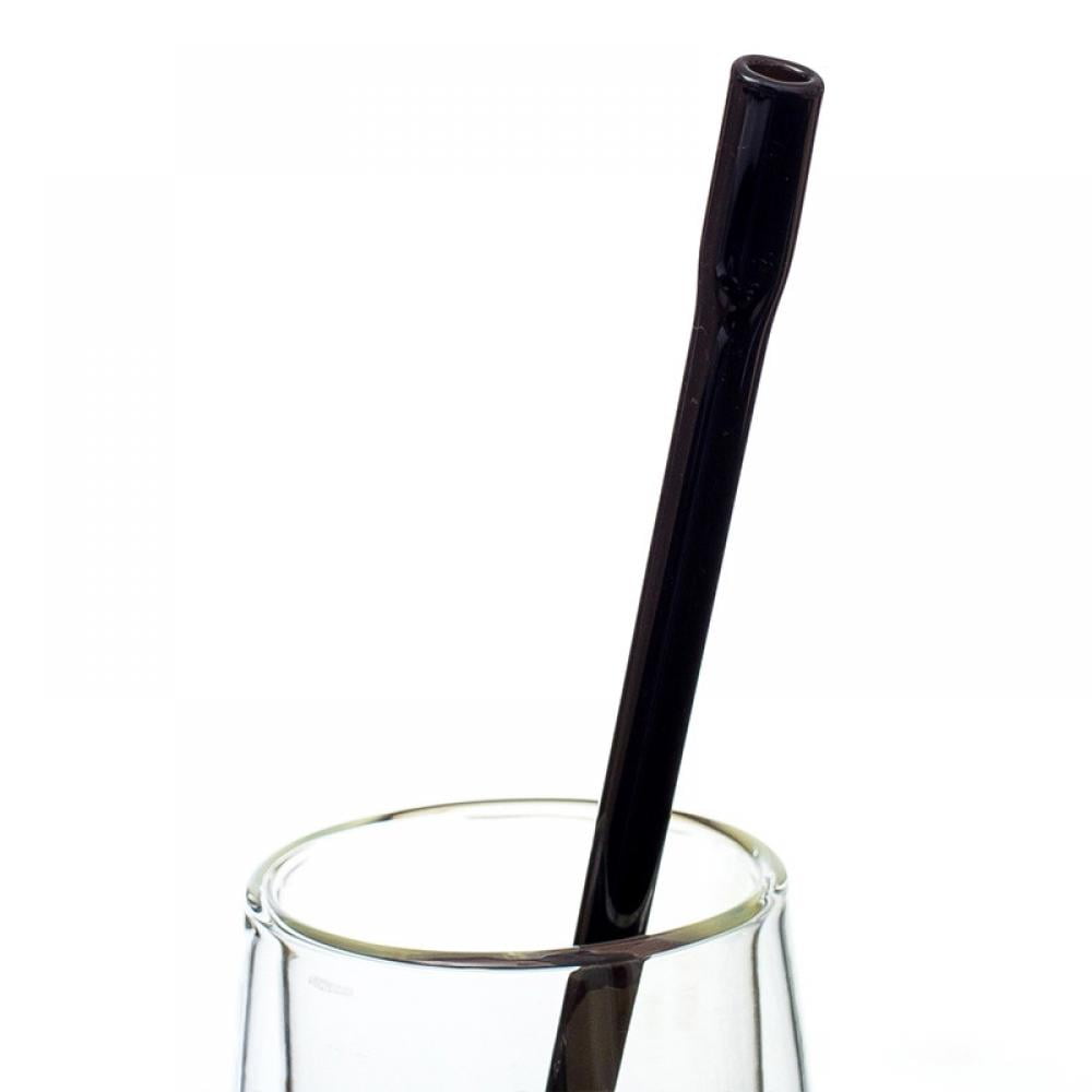 Price is for one straw they come with a cleaner and gift boxed Pyrex glass drinking straws millefiori design