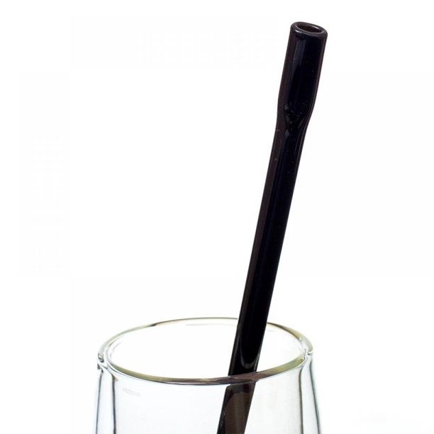 Pyrex Glass Straw Colored Straw High Borosilicate Glass Straw