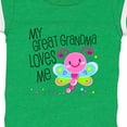 thumbnail image 4 of Inktastic My Great Grandma Loves Me Cute Dragonfly Boys or Girls Baby Bodysuit, 4 of 5