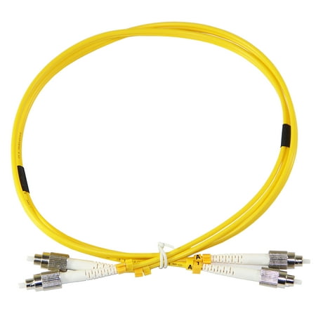 Duplex Single Mode Patch - 3m FC-FC Duplex 8.3/125um single mode patch cord, UPC polish