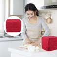 thumbnail image 1 of unbranded 1Pc Red Polyester Kitchen Toaster Cover Keeps Appliance Clean and Protected, 1 of 6