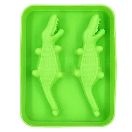 

Meizhencang Ice Mould Tray Creative Fast Demoulding DIY 3D Crocodile Shape Bar Silicone Ice Mold Kitchen Tools