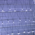 thumbnail image 3 of Bibana 360 LED 13.1 ft x 6.6 ft String Lights Net Mesh Lights Christmas Net Lights 8 Modes for Christmas Wedding Party Home Garden Lawn Bushes Bedroom Indoor Outdoor Decor (13.1ft x 6.6ft, White), 3 of 7