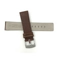 thumbnail image 4 of Bandini 22mm Mens Genuine Leather Watch Band Strap - Brown - Alligator Pattern - Square Edged, 4 of 5