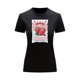 thumbnail image 1 of Playera Blusa De Fresas Strawberry Vintage Retro Ropa Casual Para Mujer Color Negro Talla Mediana Marca Emil SaEs, 1 of 4