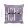 2PCS Spring Tree Flower Pillow Covers, Lavender Sweet Home Pillowcase