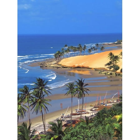 Beach in Fortaleza, Ceara, Brazil, South America Print Wall Art By Papadopoulos (Best Beaches In South America)