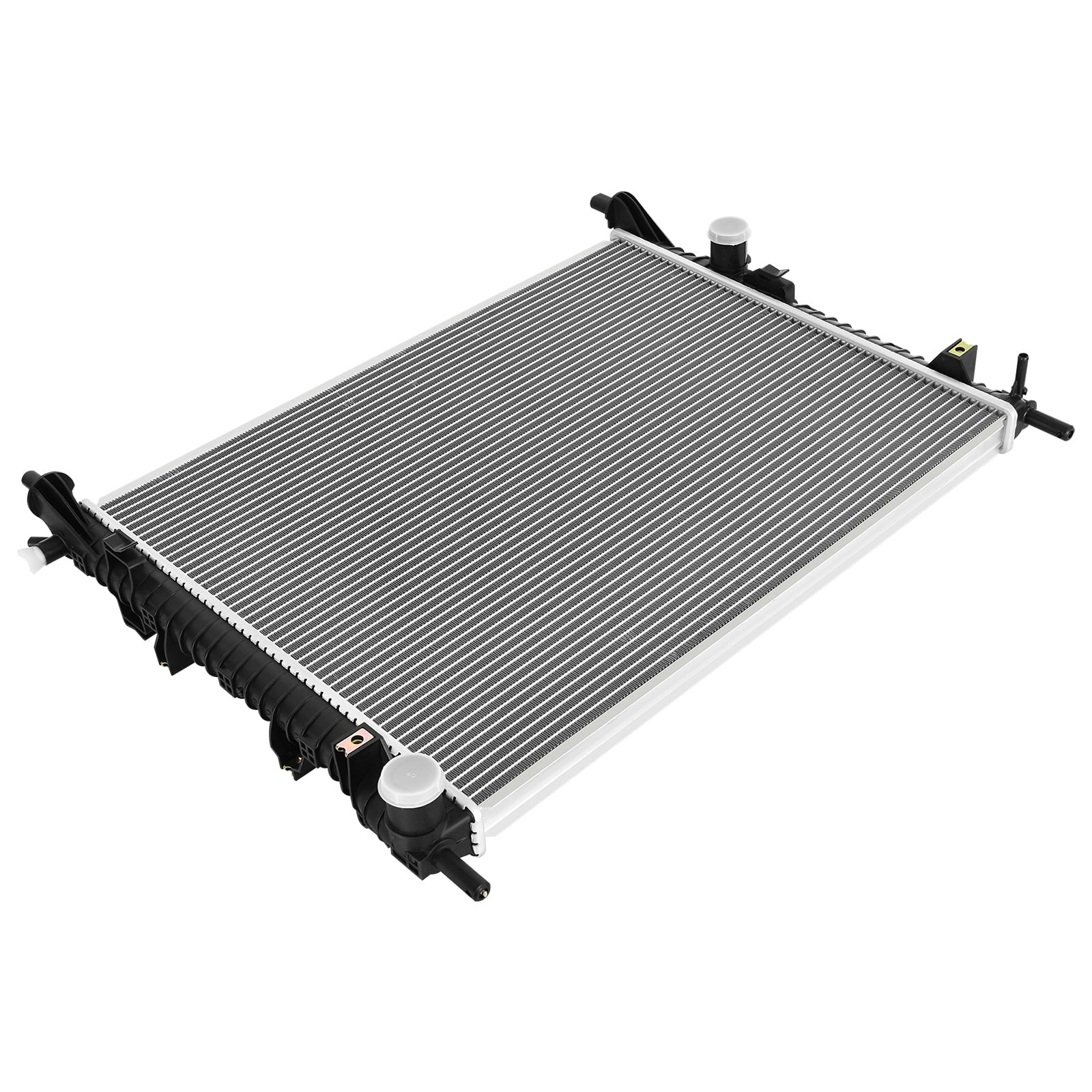 LEDKINGDOMUS Aluminum Radiator for 2015-2022 Ford Mustang V6 3.7L V8 5.0L 2.5L, Replaces CU13486