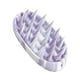 thumbnail image 5 of Cepillo de champú masajeador para el cuero cabelludo con cerdas de silicona suaves, cepillos de silicona para el cuero cabelludo para cabello húmedo y Violeta claro, 5 of 9