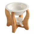 thumbnail image 2 of Ceramic Essential Oil Diffuser Tealight Holder Fragrance Oil Warmer Decoration for Your Home , Curved Legs, 2 of 8