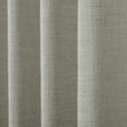 thumbnail image 4 of TWOPAGES Light Filtering Curtain 72 W X 108 L Inches Grommet Drape Linen Blend Window Treatment for Bedroom, 1 Panel, Grey, 4 of 6