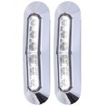 thumbnail image 3 of 10-30V 6LED Side Tail Light Bright Indicator Lamp IP68 Protection for Cars Trucks Trailers RVsWhite, 3 of 5