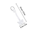 thumbnail image 2 of VERDANVERSE Human Spine Keychain White Miniature Skeleton Model for Bag Decoration, 2 of 7
