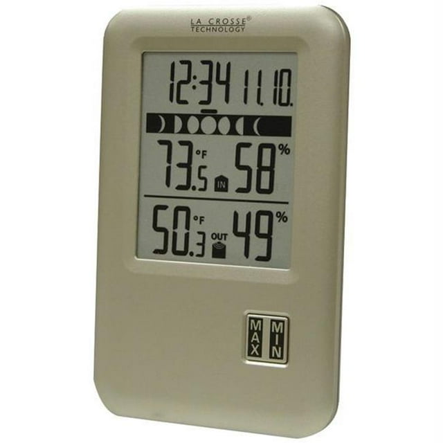 Wireless Weather Station With Indoor-outdoor Temperature, Hum