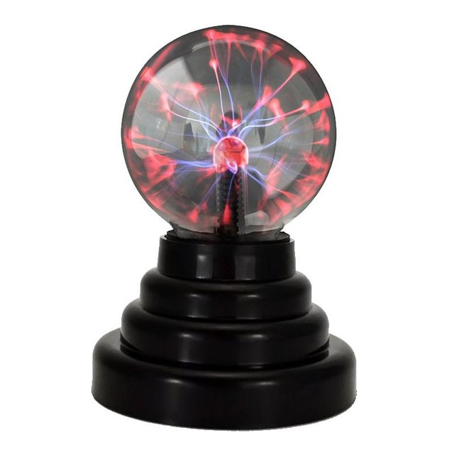 Lámpara mágica de bola electrostática de iones con USB de 3 pulgadas, luz nocturna creativa y extraña, lámpara de atmósfera