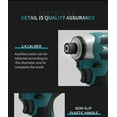 thumbnail image 3 of Makita DTD173 18V Cordless Impact Driver, Brushless Motor, LXT BL Electric Drill, Wood, 2.2, T Mode, 180 N M, Rechargeable Power Tools, Bare Tool  - Yellow, 3 of 19