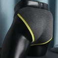 thumbnail image 5 of LNWUY Men's Jockstrap Colorblocking Underwear Breathable Low Waist Athletic Leather Underpants Gray XL, 5 of 5
