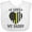 AA-White, variant on Inktastic Dispatcher Daddy Gold Line Emergency Boys or Girls Baby Bib