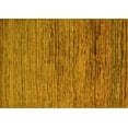 thumbnail image 1 of Ahgly Company Machine Washable Indoor Rectangle Abstract Yellow Modern Area Rugs, 8' x 12', 1 of 4