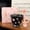 Black, variant on Creative Sakura Relief Ceramic Mug,Ceramic Milk Tea Cup Breakfast Morning Mug Coffe Cup,Cartoon Coffee cup-12.85 oz(Black)