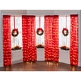 thumbnail image 4 of BrylaneHome Set of 3 Pre-Lit 16 inch Christmas Wreaths with 20 Warm Lights & Timer Function, Pre-Decorated, Cordless, No Outlet Required, 4 of 5