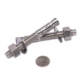 thumbnail image 4 of ORUYROP 1/2" X 3-3/4" Stainless Wedge Anchor (5pc), 18-8 Stainless Steel, 4 of 7
