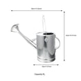 thumbnail image 2 of YUYUETIME Galvanized Iron Watering Pot with Ergonomic Handle for Home Indoor and Outdoor Gardening, 2 of 8