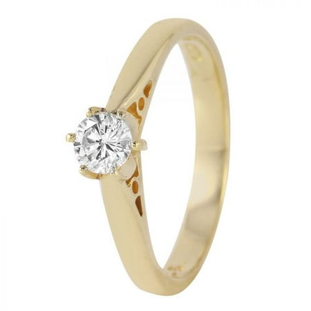 Foreli 0.25CTW Diamond18K Yellow Gold Ring MSRP$3040.00