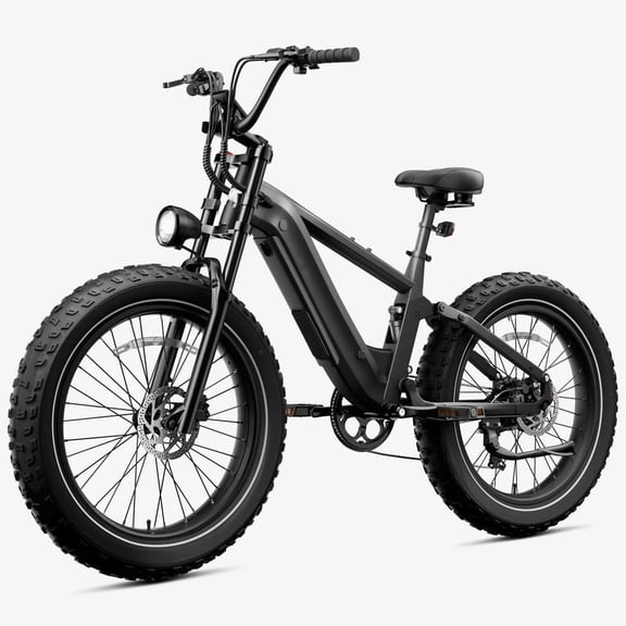1000W Fat Tire Electric Bike for Adults,48V 20Ah Battery,28MPH All-Terrain E-Bike with Suspension Fork & Rear Shock,8-Speed Gears,Gray